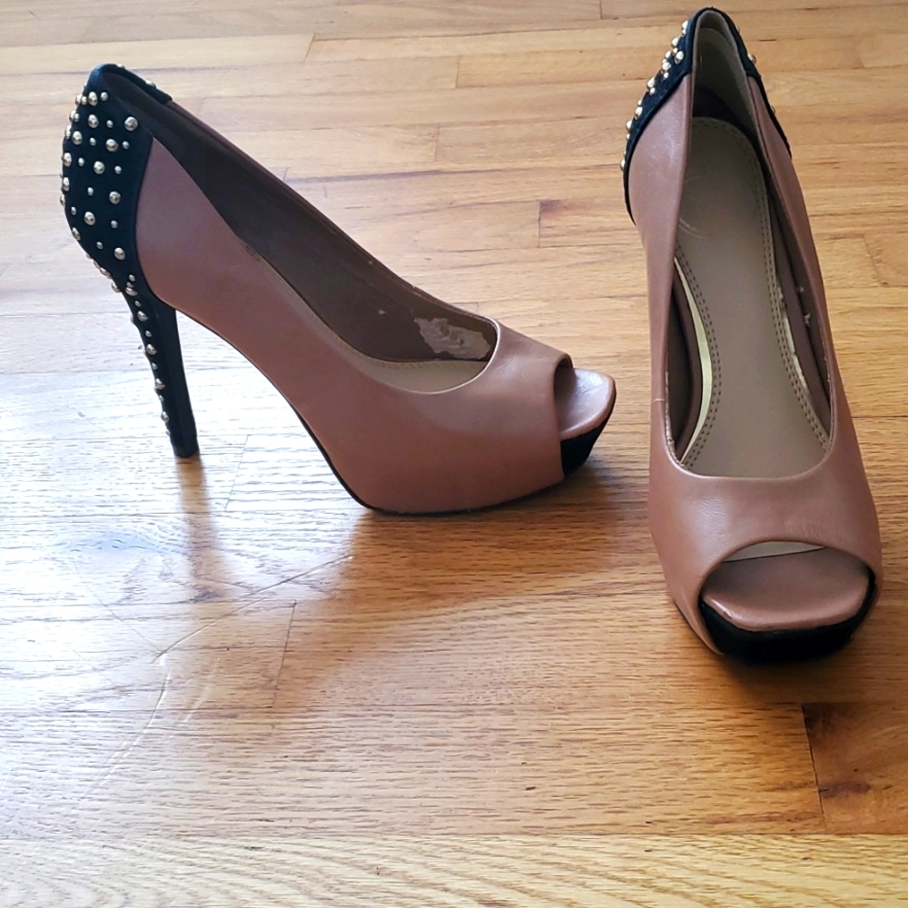 Jessica Simpson peep toe heels